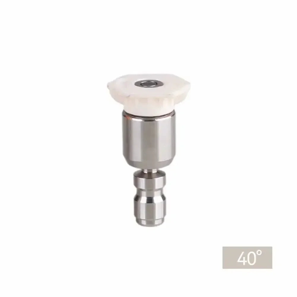 360° Rotatable Pressure Washer Nozzle Tips Kit for 1/4 Quick Connect 4000 PSI Multiple Degrees 0 15 25 40 Degree Spray Nozzles
