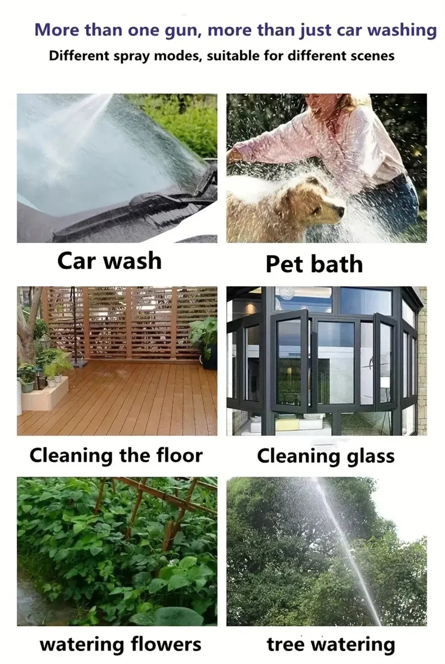 Garden Hose Expandable Magic Hose For Garden Watering And Cleaning, 3/4 ", Connector, Sprinkler Head, Watering Device, No Kinks