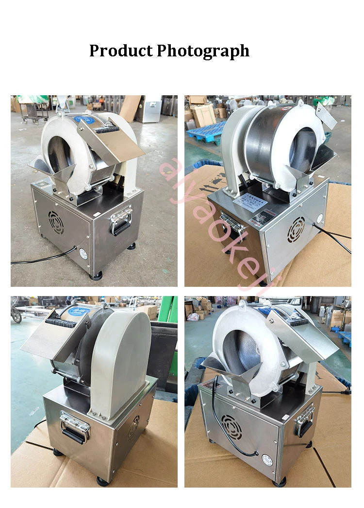 Multifunctional Vegetable Cutting Machine Commercial Potato Cucumber Carrot Slicer Electric Potato Shredder