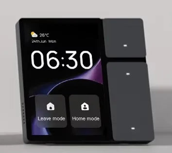 Tuya Smart Home Control Panel 3.5 Inches WiFi MOES Zigbee Wall Switches Home Automation LCD Screen Coustom IR Remote Controllers