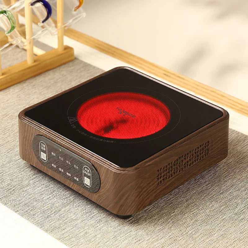 1500W Electric Ceramic Stove Tea Stove Boiling Water Heater Home 8 Gear Heating Stove Tea Maker Water Boiler Auto Keep Warm 220V