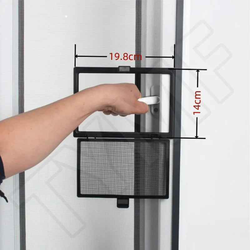 Screen accessories, magnetic installation, window opening accessories, DIY installation,