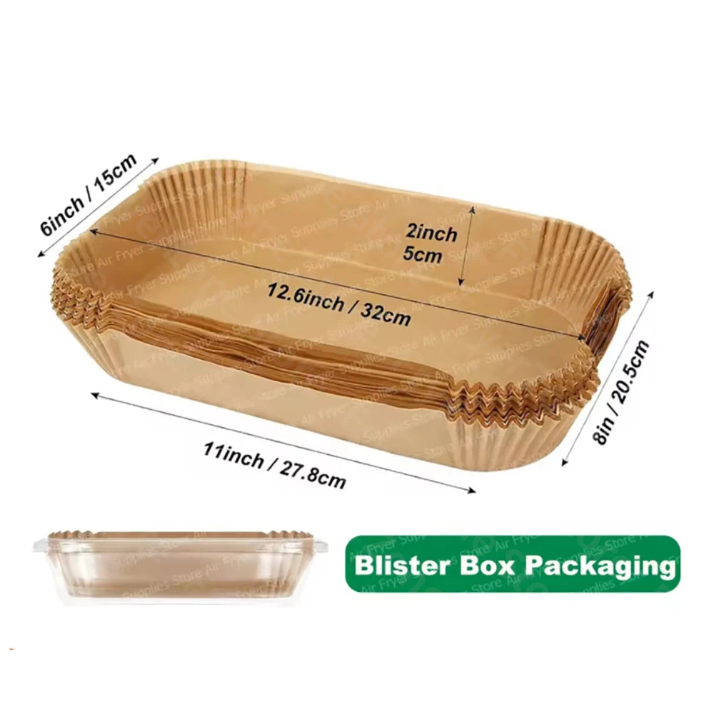 Parchment Paper Liner for Ninja Foodi XL Smart FG551 6-in-1 Indoor Grill Accessories Air Fryer Liner Reusable Heat Resistant Mat