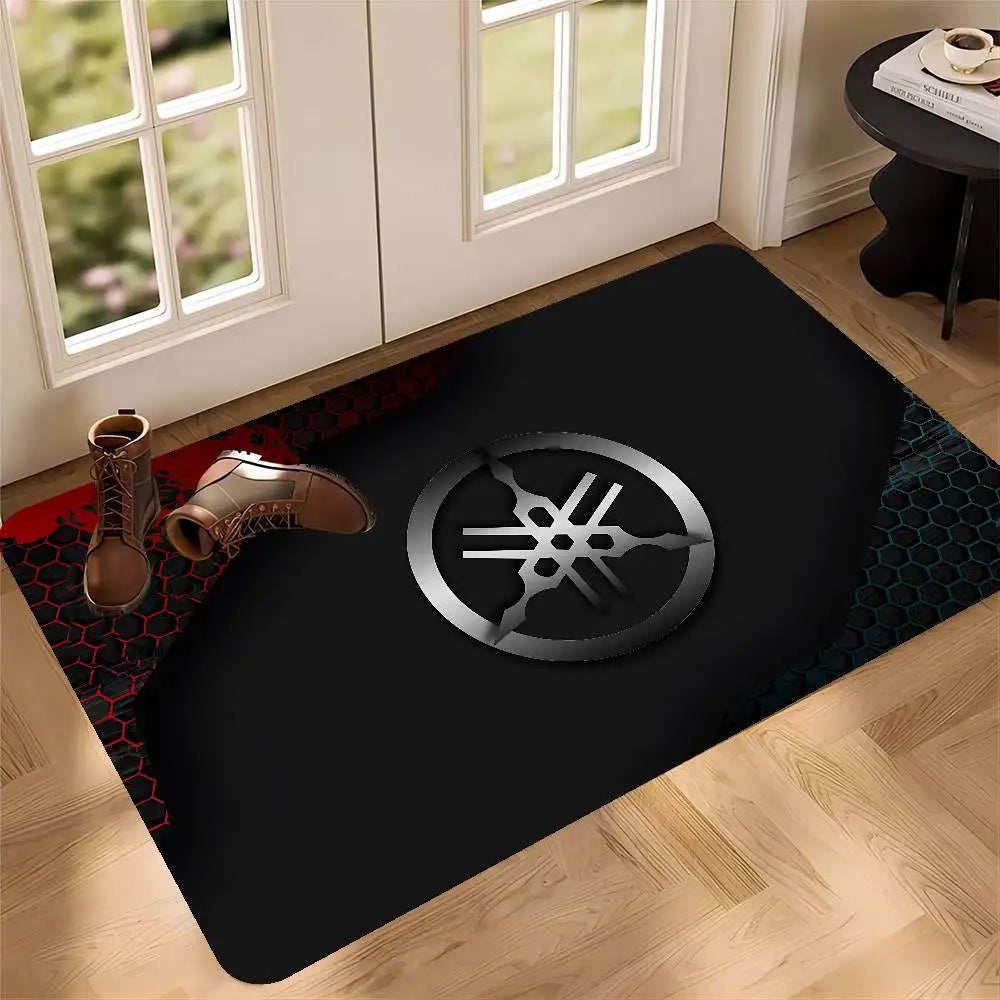 Motorcycle Y-YamAha-S Room Mats Anti-slip Absorb Water Long Strip Cushion Bedroon Mat Household Carpets
