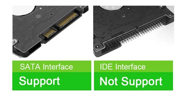 2.5" SATA USB3.1 HDD Enclosure Mobile Hard Drive Cases for SSD External Storage HDD