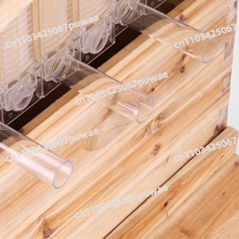 Automatic Honey Flow Hive - Complete Beekeeping Equipment with 7 Plastic Bee Frames