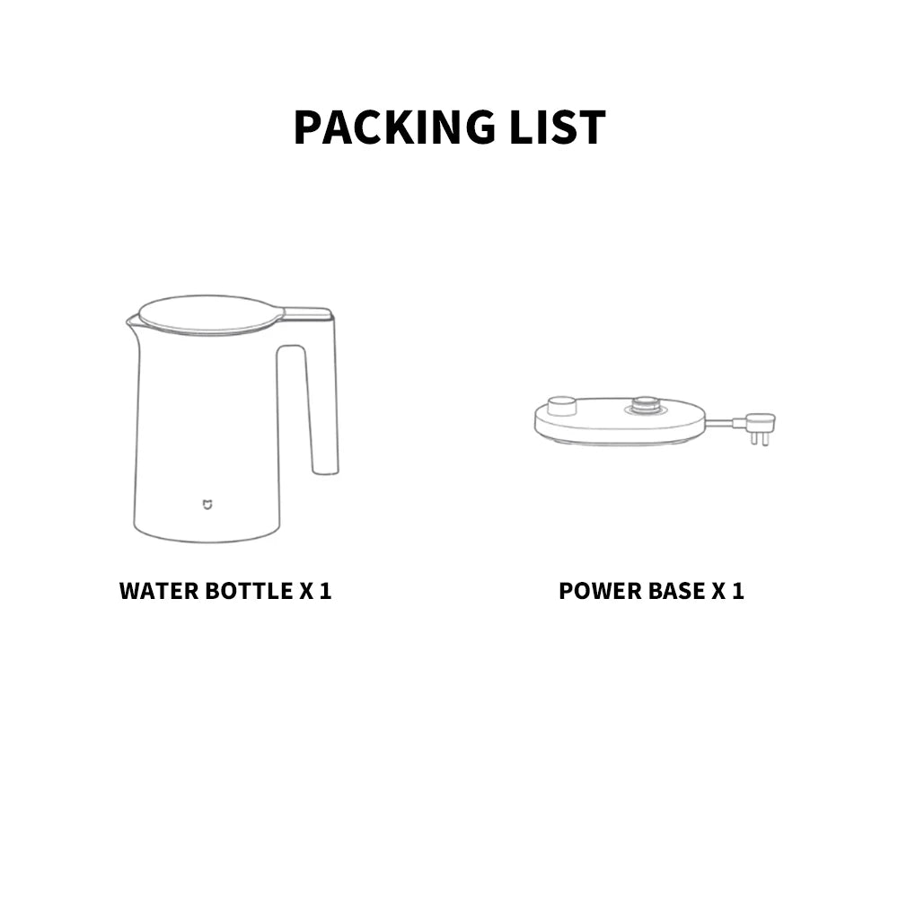 NEW MIJIA Smart Kettle 2 Pro Electric Kettles Kitchen Appliances LED Display 24H Intelligent Temperature Constant samovar