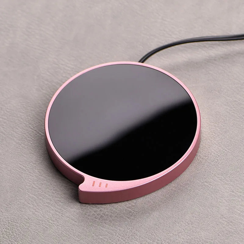 Desk Use Smart Coffee Cup Warmer for Office Home Milk Tea Water Cocoa Electric Beverage Mug Heater Heating Plate Ideal for Gift