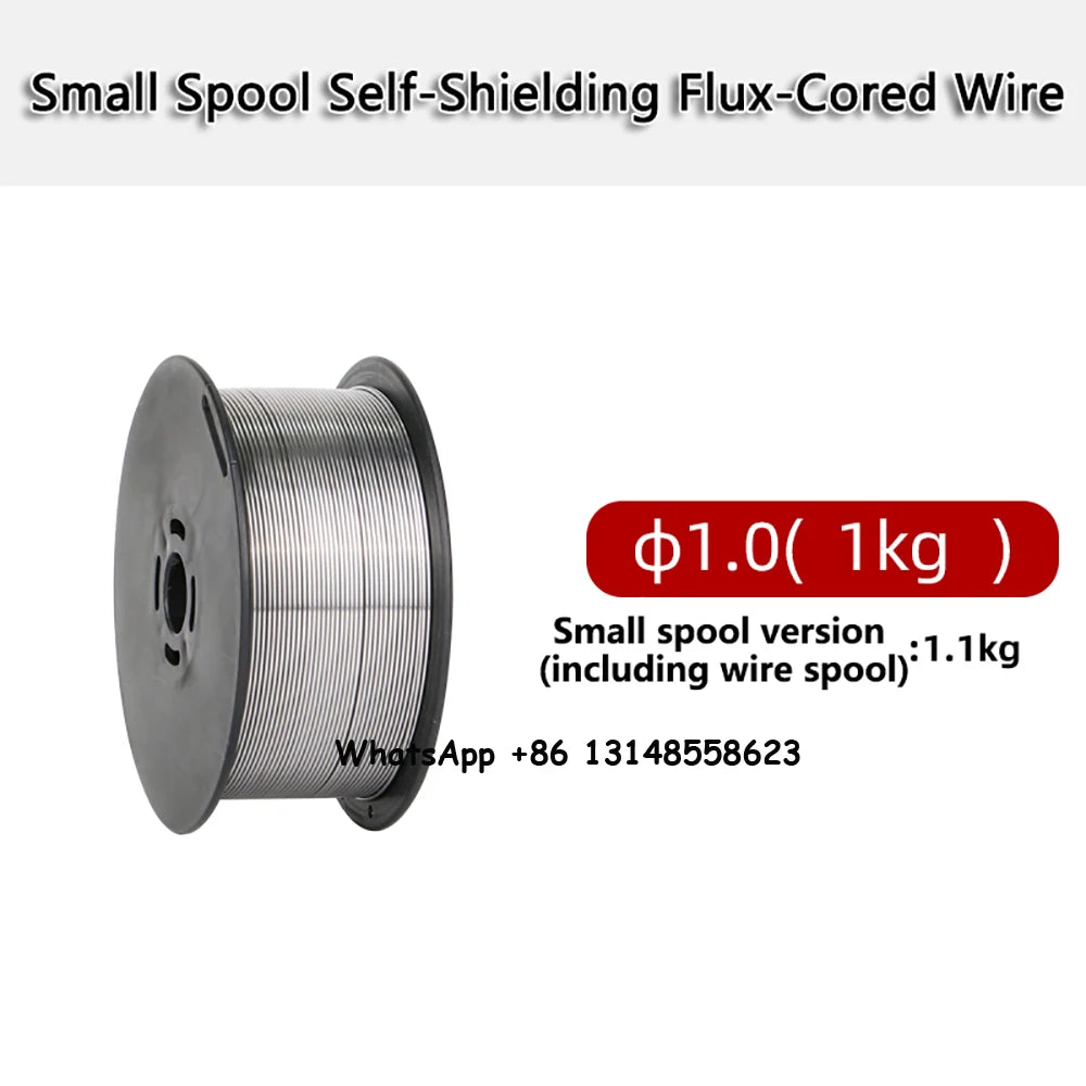 Mig Wire Gasless Stainless Steel Wire E71T-GS Flux Core Wires 0.8mm 1.0mm Self-Shielded No Gas Iron Welding Machine Welder