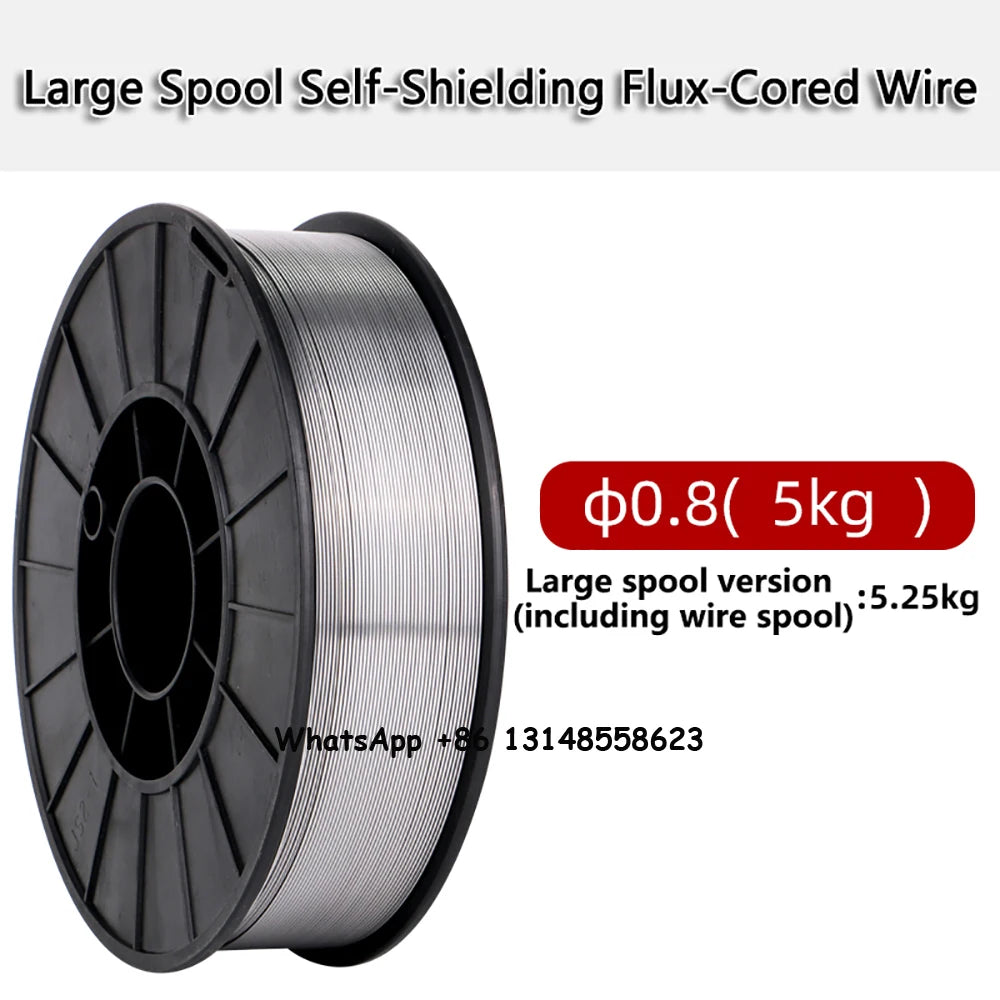 Mig Wire Gasless Stainless Steel Wire E71T-GS Flux Core Wires 0.8mm 1.0mm Self-Shielded No Gas Iron Welding Machine Welder