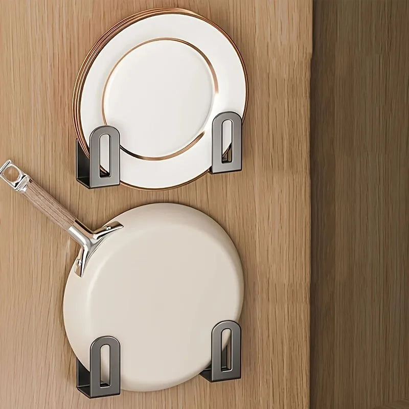 2/4pcs cutting board pot cover rack sink sponge storage container bathroom multifunctional wall mounted kitchen rack