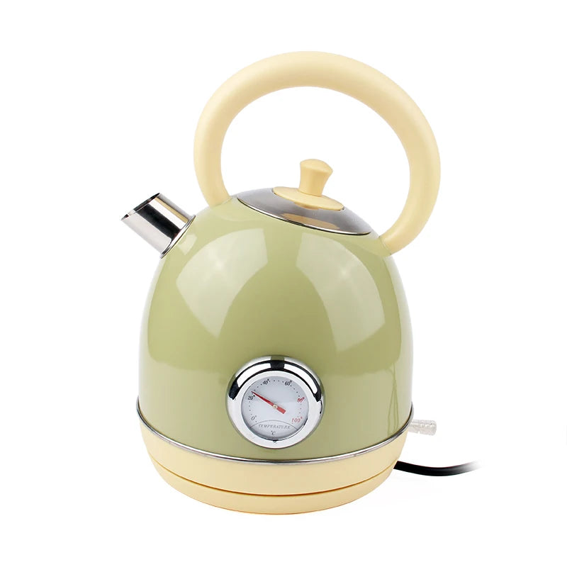 Long Spout Mouth Electric Kettle Stainless Steel Hot Water Temperature Control Meter Display Heating Boiler Pot Boiling Teapot