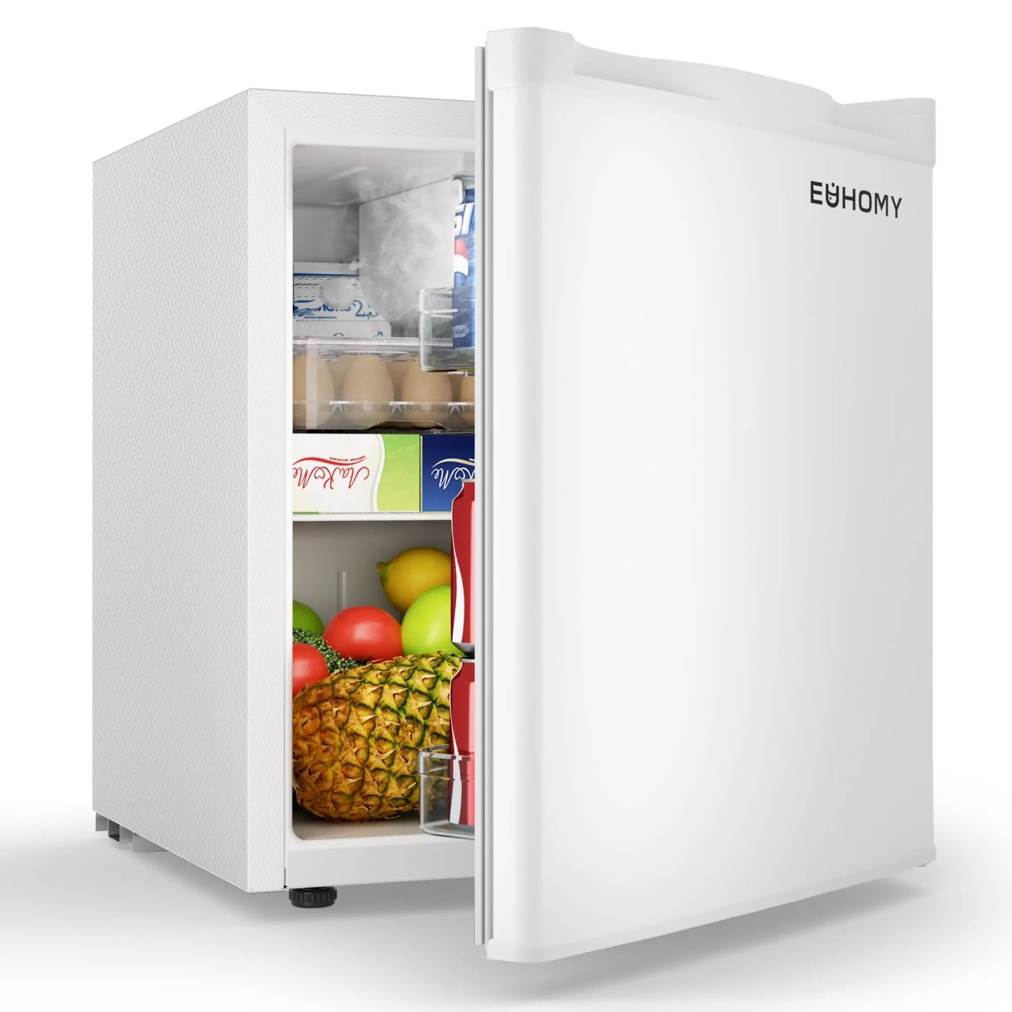 46L Mini refrigerator Freezer & Reversible Door Energy Saving Bedroom/office