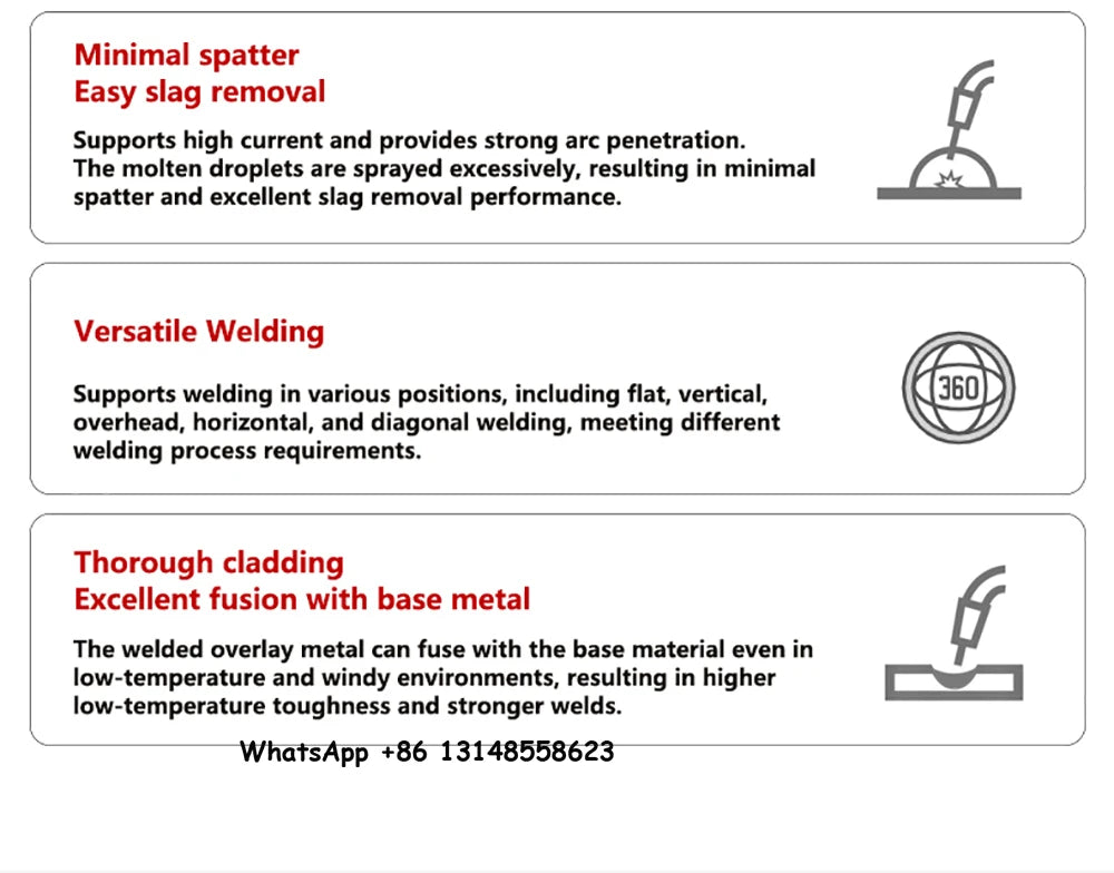 Mig Wire Gasless Stainless Steel Wire E71T-GS Flux Core Wires 0.8mm 1.0mm Self-Shielded No Gas Iron Welding Machine Welder