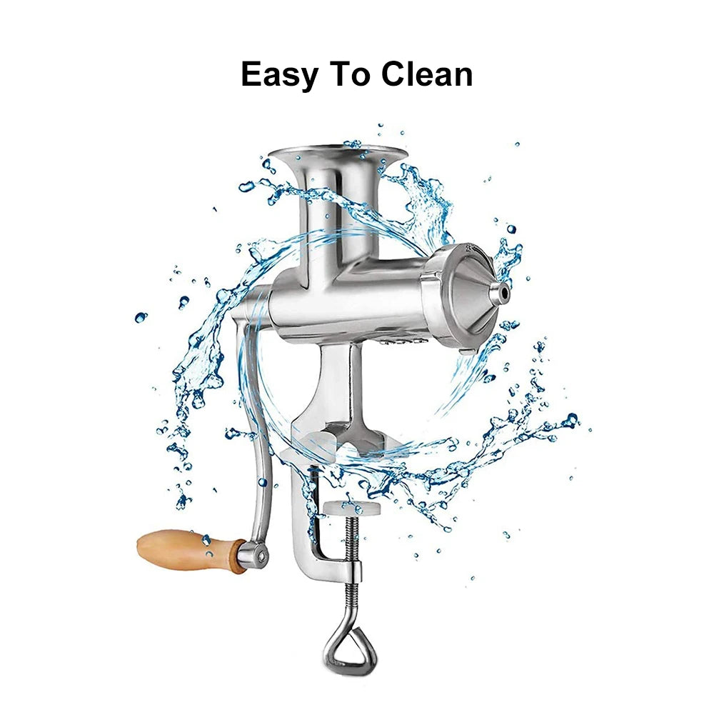 100% Stainless Steel Wheatgrass manual juicer fruit citrus juice extrator
