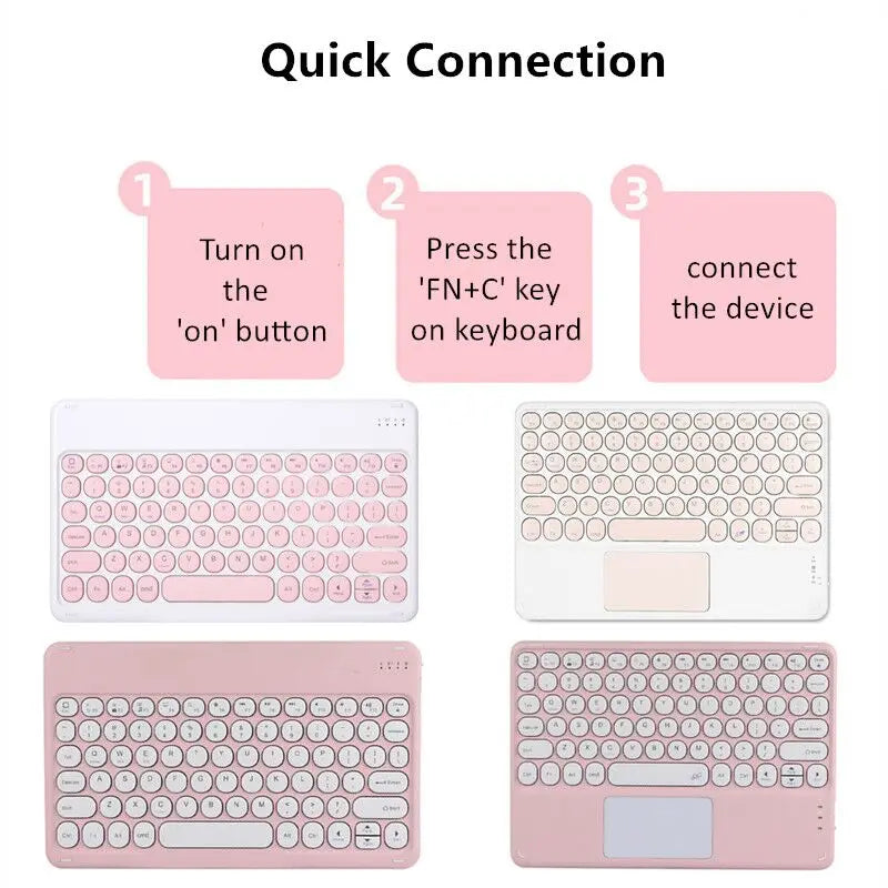 Touchpad Keyboard Case for Xiaoxin Pad Pro 12 7 2025 Tablet Funda Cover for Lenovo Xiaoxin Pad Pro 2025 12.7 inch Keyboard Case