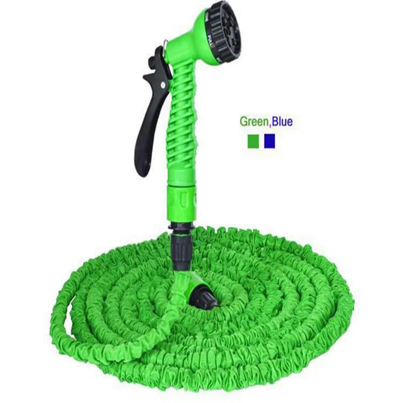 Popular Magic Garden Hose Reel Can Triple Extend The Flexible Multi-Purpose Watering Hose By 25-200 FT