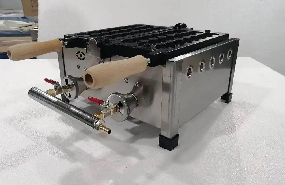 Gas Type  Lolly Waffle Sticks Machine Sugar-coated Haws Shape Waffle Maker Takoyaki Ball Grill