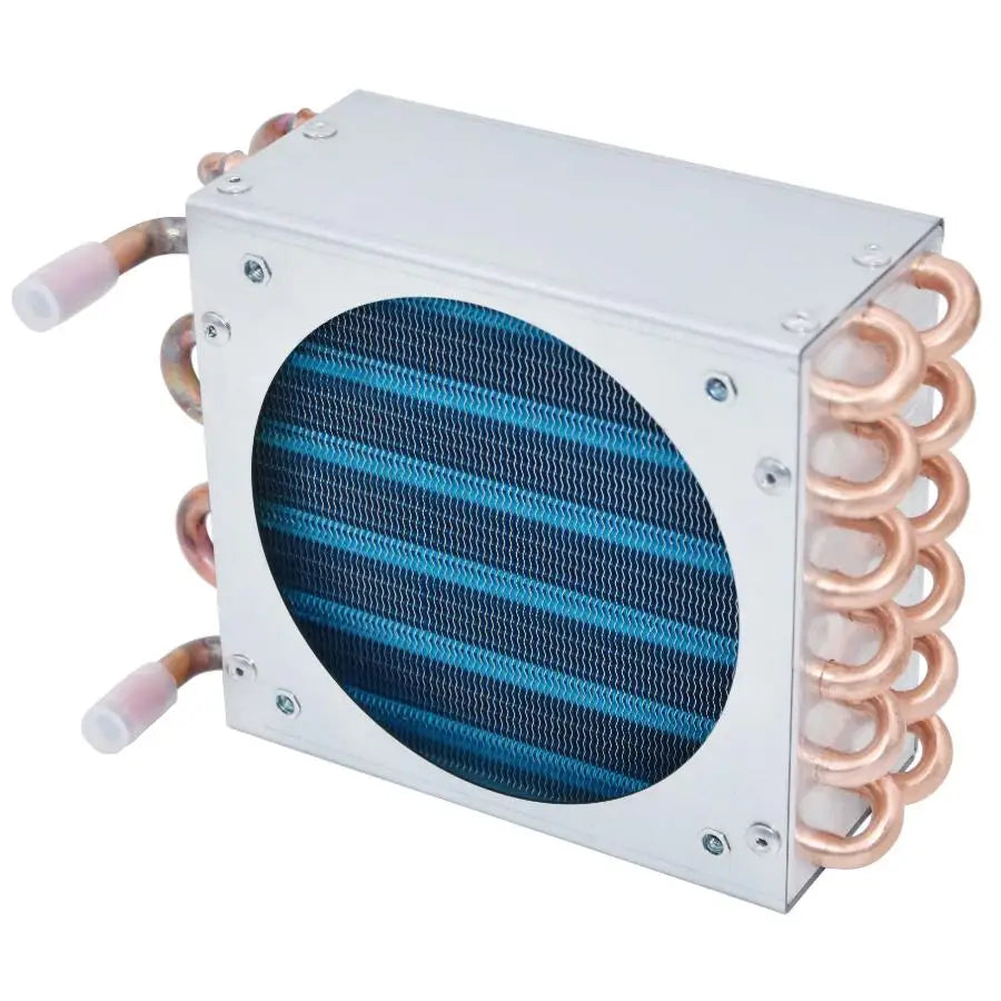 Freezer refrigerator condenser small radiator water-cooled air-cooled  universal homemade finned fin type