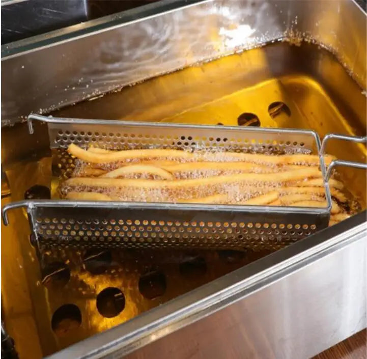 Manual press Fried Potato French Fries & Chips Cutter Dispenser Super Long French Fries Makers Machines long potato machine