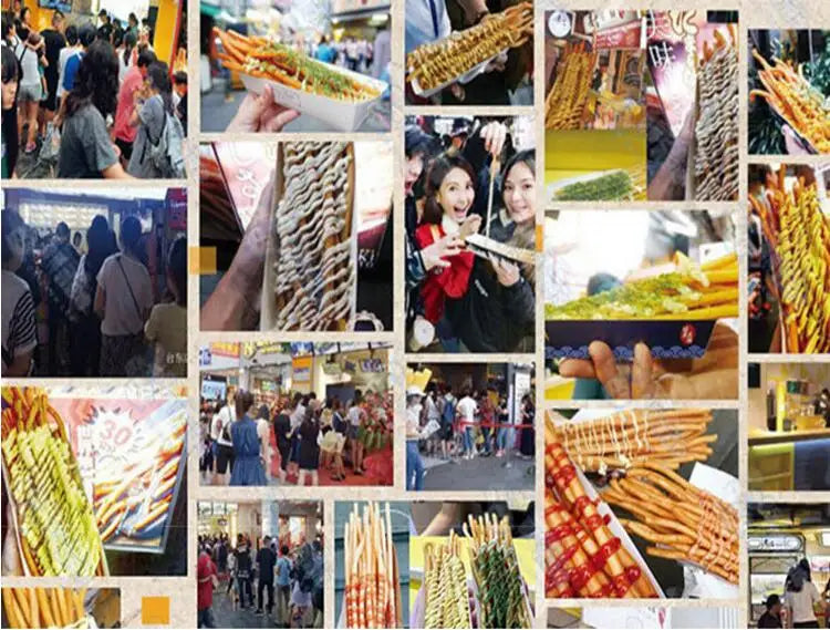 Manual press Fried Potato French Fries & Chips Cutter Dispenser Super Long French Fries Makers Machines long potato machine