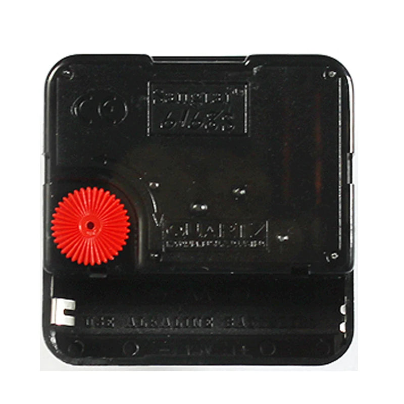 6168S Quartz Movement 6mm&9mm Screw Axis Length Plastic Sweep Mechanism With 1# Black Hands Clock Accessory DIY Kits