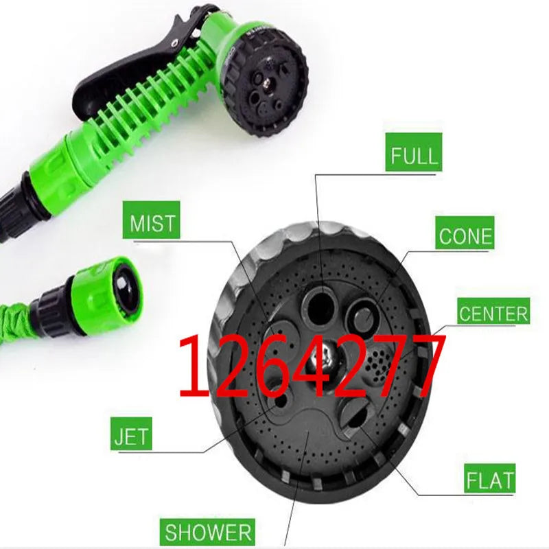 Popular Magic Garden Hose Reel Can Triple Extend The Flexible Multi-Purpose Watering Hose By 25-200 FT