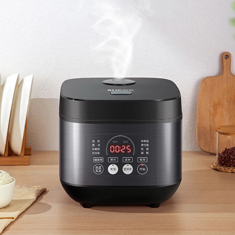 SUPOR 3L-5L Electric Rice Cooker Household Smart Multifunction Soup Rice Cooking Machine Non-stick Liner For 2-11 Person