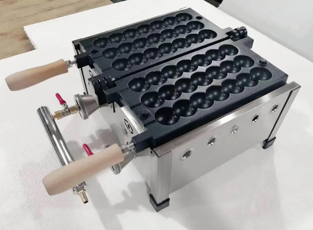Gas Type  Lolly Waffle Sticks Machine Sugar-coated Haws Shape Waffle Maker Takoyaki Ball Grill