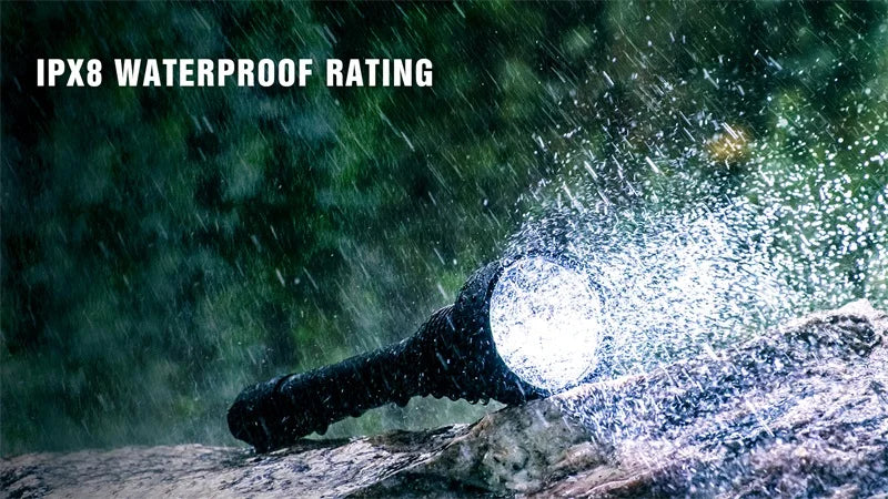 Trustfire T70 Powerful Flashlight For Hunting 1000 Meter Long Range 2300 Lumens 2-Switct 18650 High Power Strong Led Flash Light