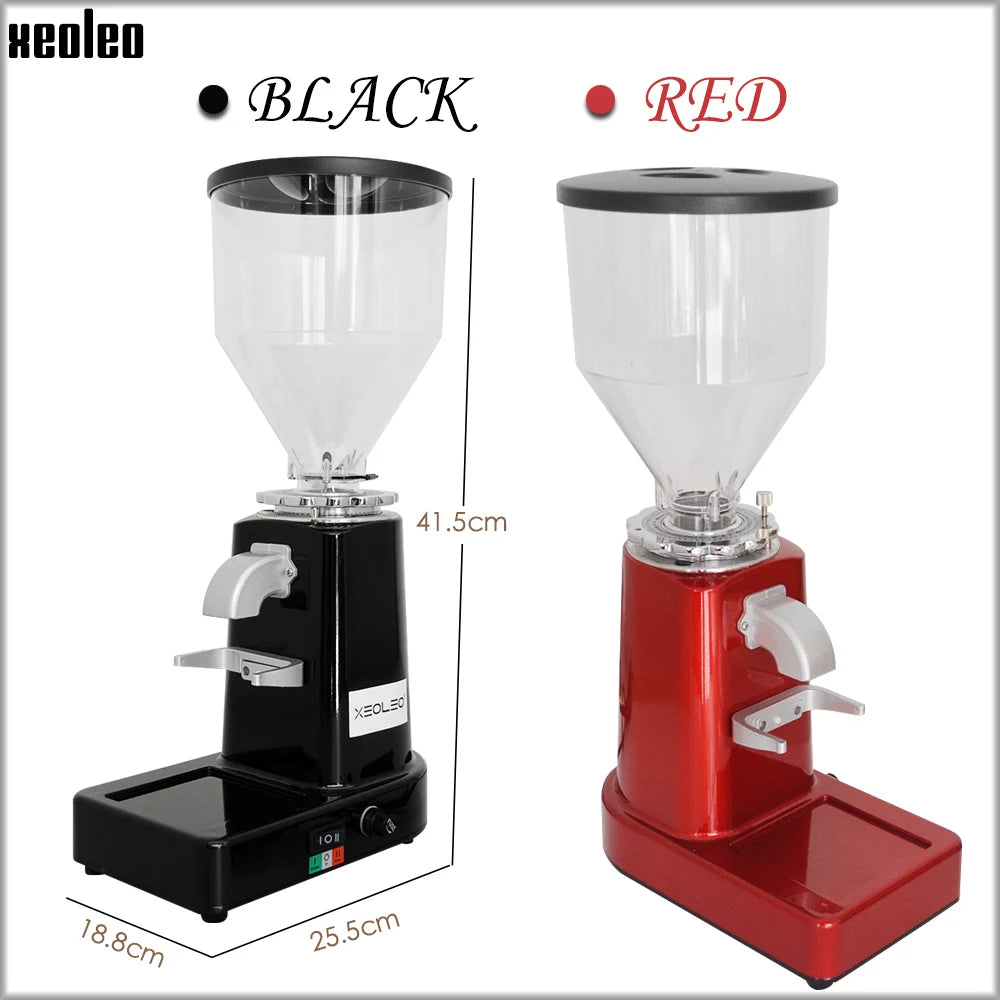 XEOLEO Electric Coffee grinder Commercial&Home Coffee Bean Miller 60mm Burr Grinder Coffee Milling machine Espresso Machine 200W