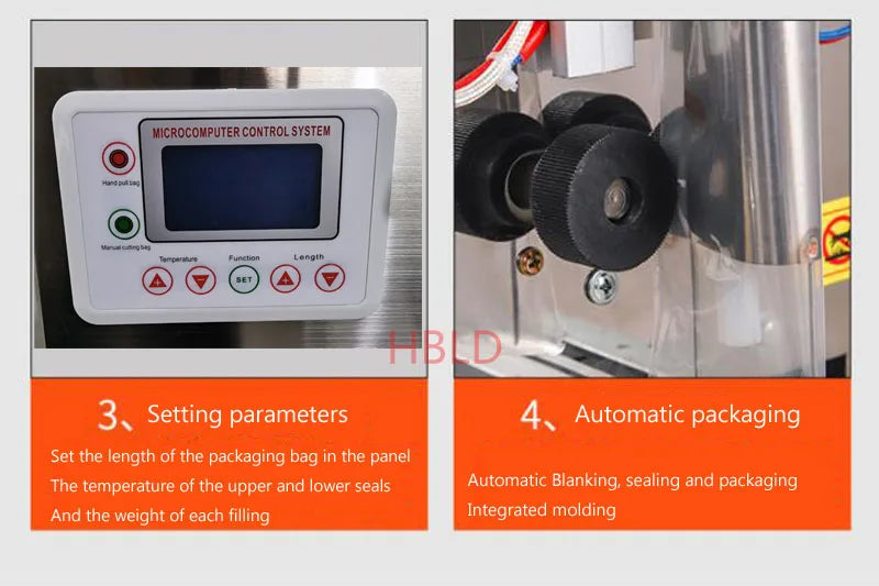 Fully Automatic Vertical Liquid Milk And Water Packaging Machine Coke Quantitative Filling Machine