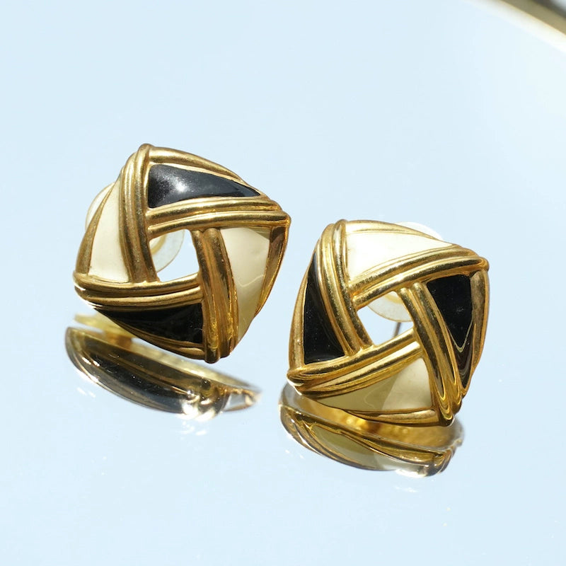 Western Antique Jewelry Vintage Retro Fashion Gemstone Earrings Ear Stud Earring Collection Elegant Fashion