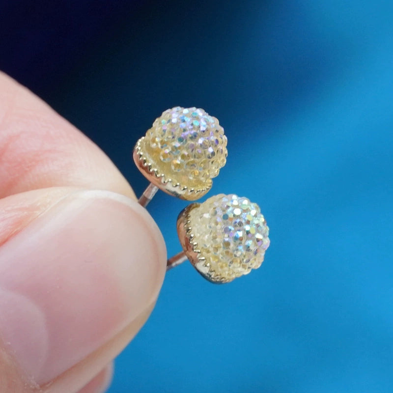 Western Antique Jewelry Vintage Retro Fashion Gemstone Earrings Ear Stud Earring Collection Elegant Fashion