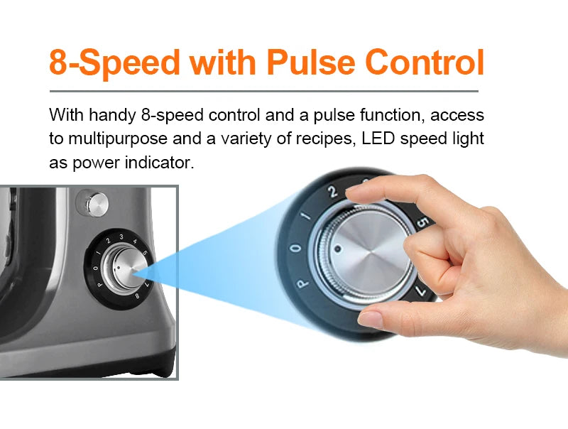 Home Stand Mixer High Power Capacity 2000W 11L Cake Bread Dough Mixer Planetary Electric Home Kitchen Appliance Food Mixer