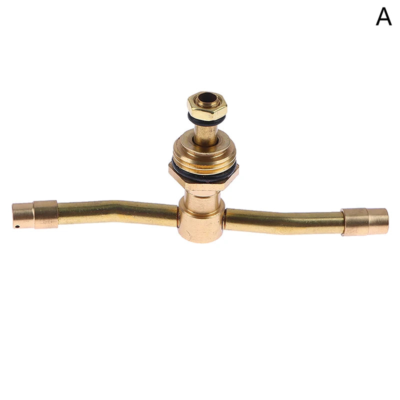 1Pc 2/3/4 Arm 360°Automatic Rotary Whirling Sprinkler Garden Lawn Irrigation Watering Nozzle Spray Rotating Brass Sprayer