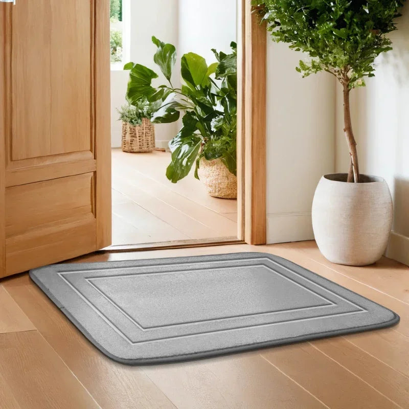 1PC Bath Mat & Bathroom Extra Thick & Soft Non Slip Super Absorbent Bathroom Rugs Bath Rug for Bathroom Floor Boden Matte 발매트