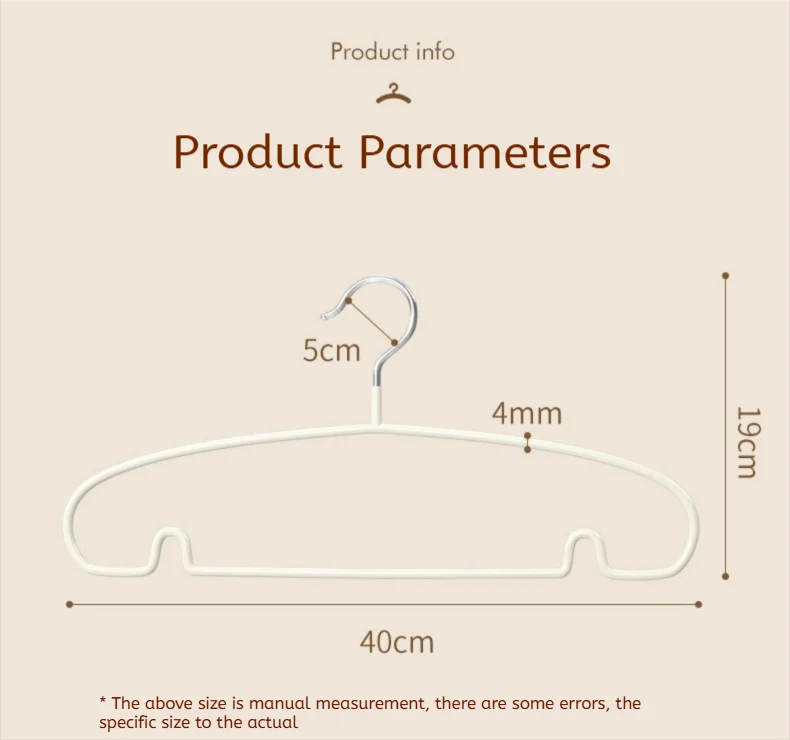 10PCS Simple Clothes Hanger Non Slip Dormitory Household Clothes Hanging to Prevent Clothes Deformation Clothes Storage