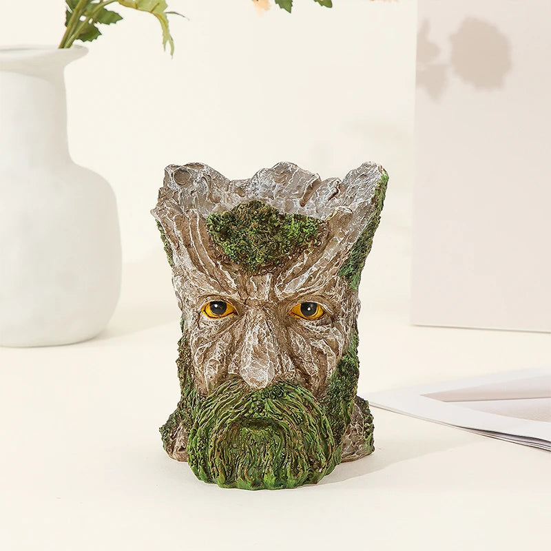 tree man flowerpot  resin flower pot succulent plants planter bonsai garden decoration creative ornamenter decor