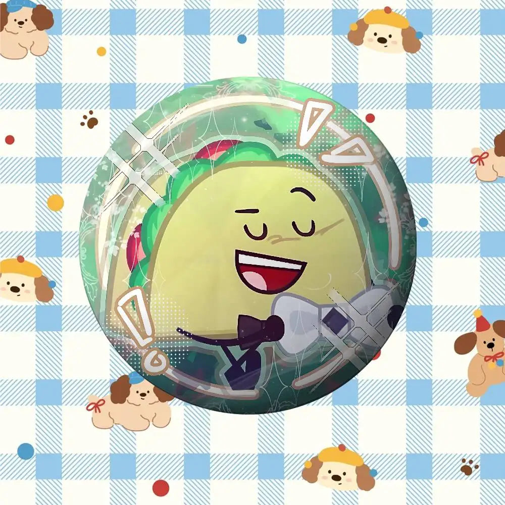 Funny A-Inanimate Insanity-S Badges Tinplate Soft Button Pin Brooch Metal Badge Custom Jewelry Accessories Hat Bag Lapel