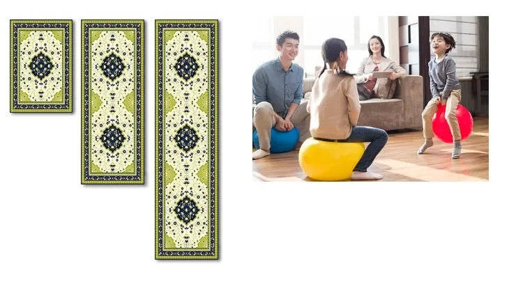 Custom Made Long Hallway Carpets European Stairs Corridor Carpet Hotel Hall Runner Aisle Carpet Area Rugs Non-slip Floor Mat