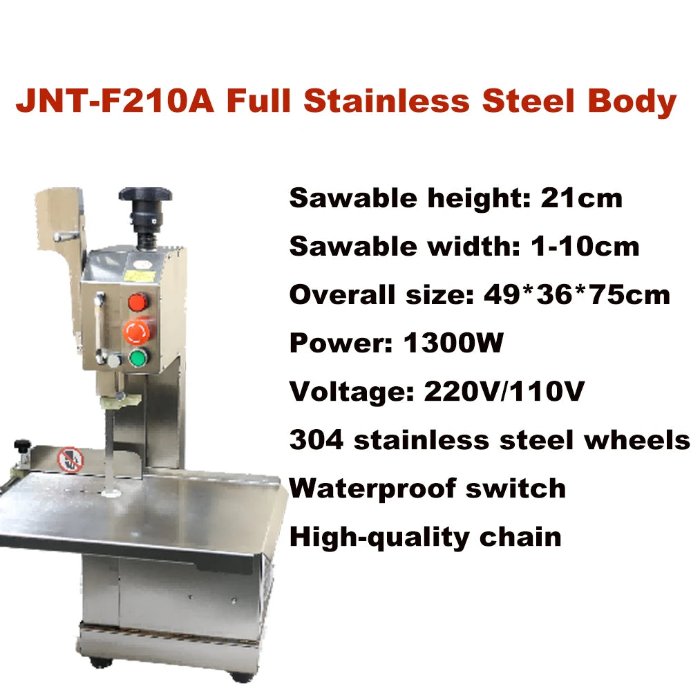 Desktop Electric Bone Saw Cutter Saw Food Processor  Cutting Machine Commercial Bone Cutter Keukenmachine