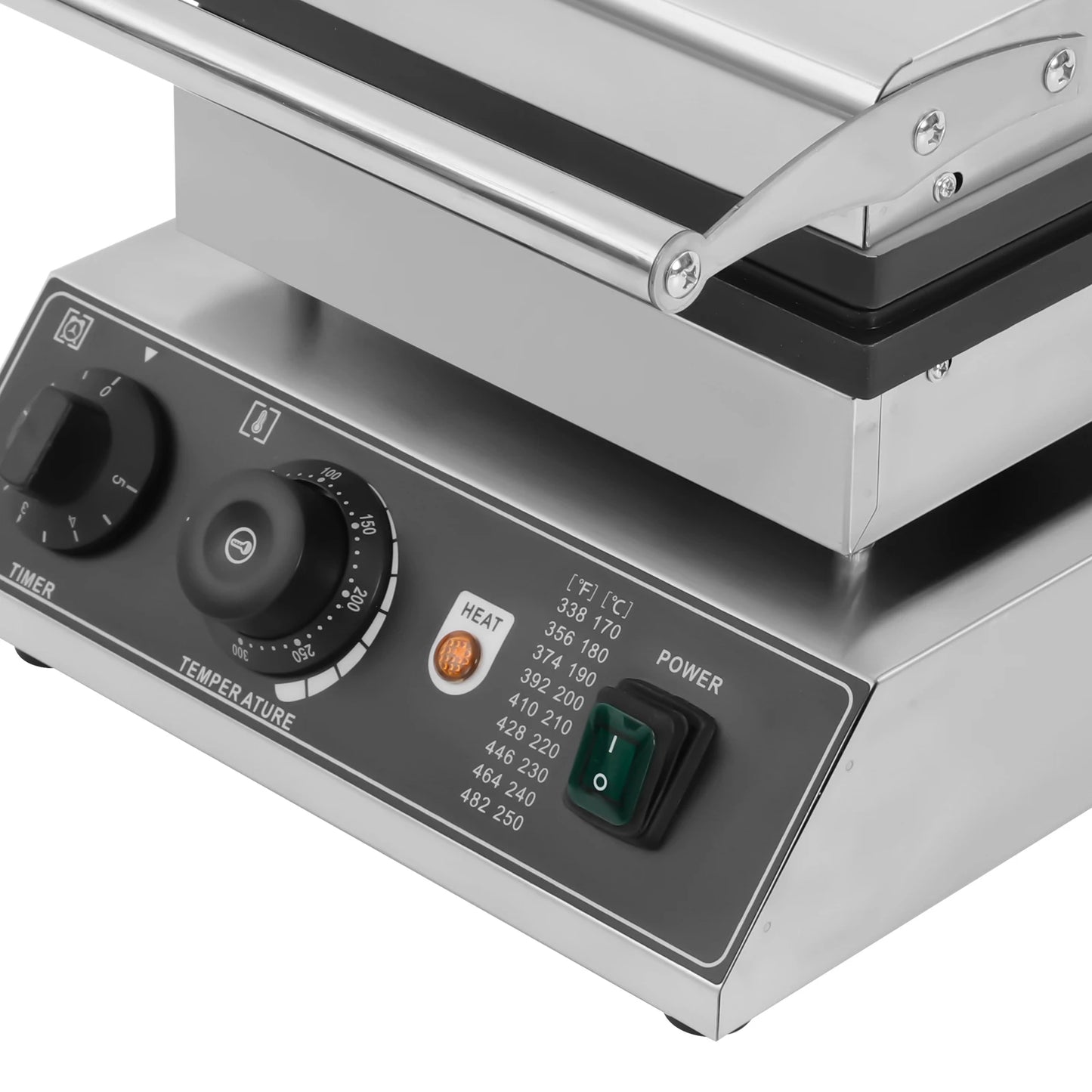 1750W Electric Waffle Maker 4 Grids Waffle Making Machine for Making Waffles Home Kitchens Commercial 50-300℃