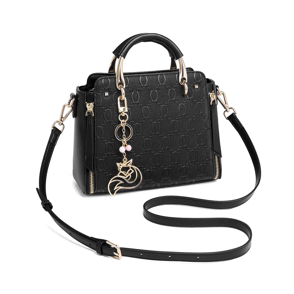 Cowhide Leather Women’s Handbag Luxury Design Elegant shoulder, crossbody, and tote style in one. Spacious and stylish, perfect for moms and everyday use.