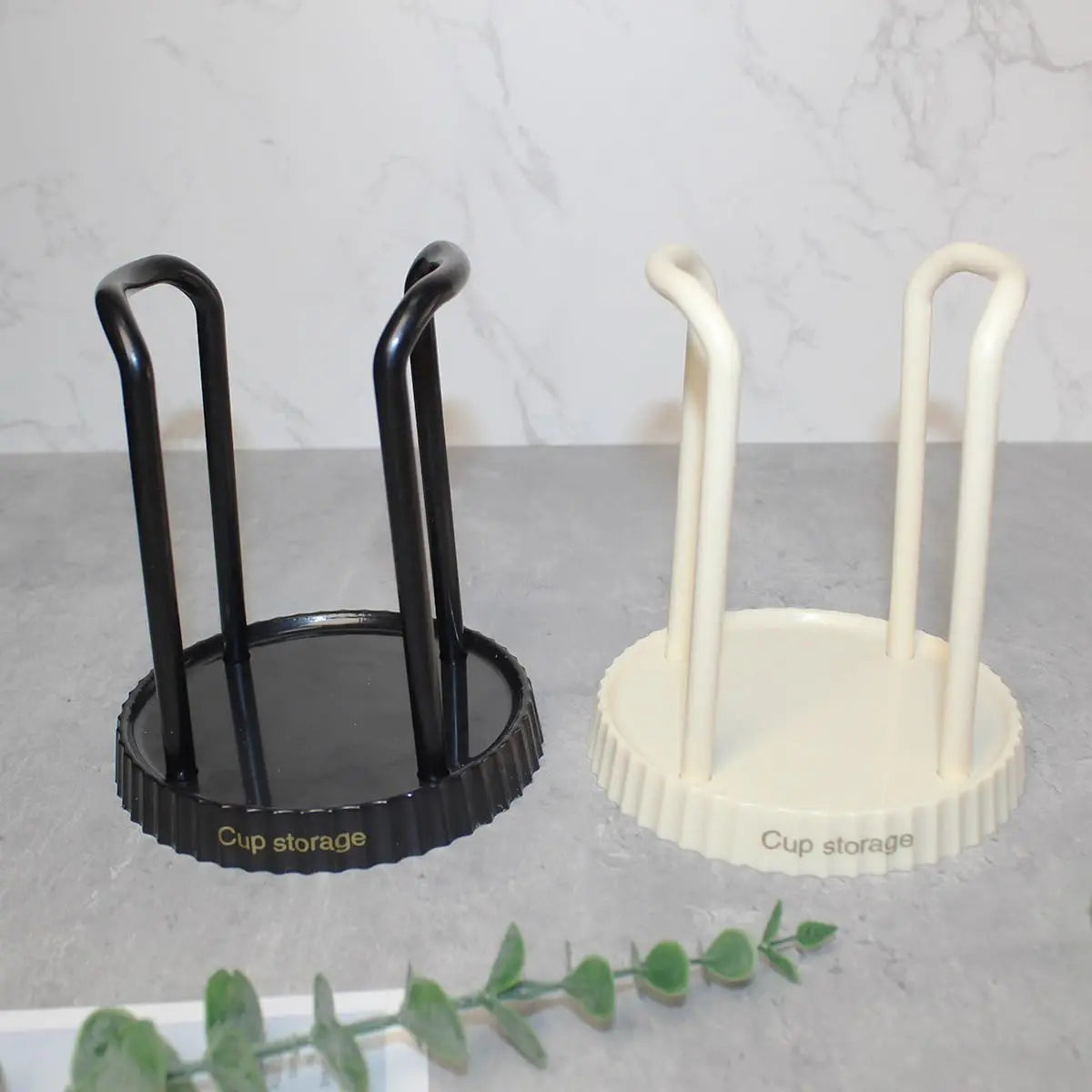 4 PACK Bathroom Cup Dispenser, Plastic Cup Holder, Disposable Cup Holder, Cup Dispenser for Restaurant, Coffee