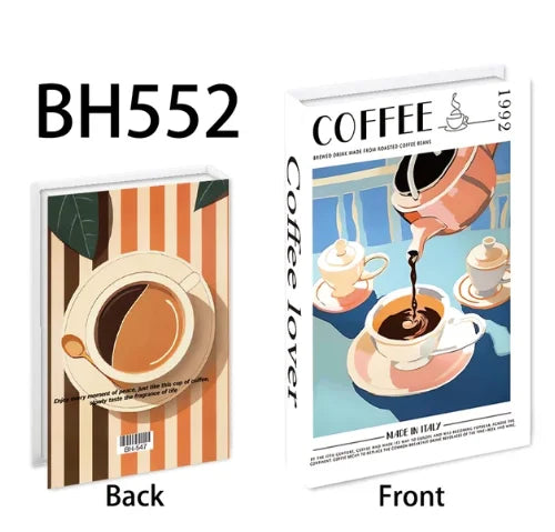 Aperol Cocktail Luxury Fake Books Decoration Coffee Table Decorative Books Club Villa Hotle Decoration Shooting Props Home Extra