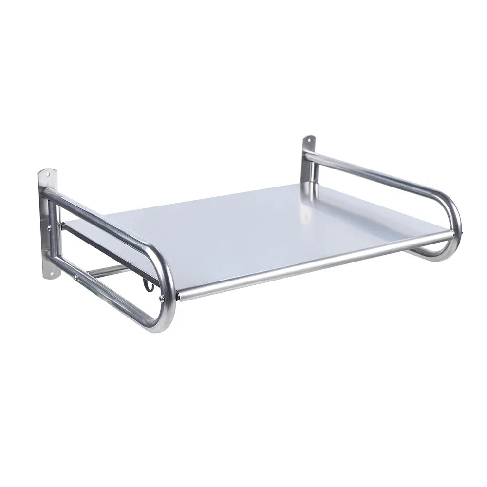 Microwave Oven Rack Stainless Steel Microwave Oven Shelf Wall-Mounted Kitchen Shelf Kitchen Shelves Counter