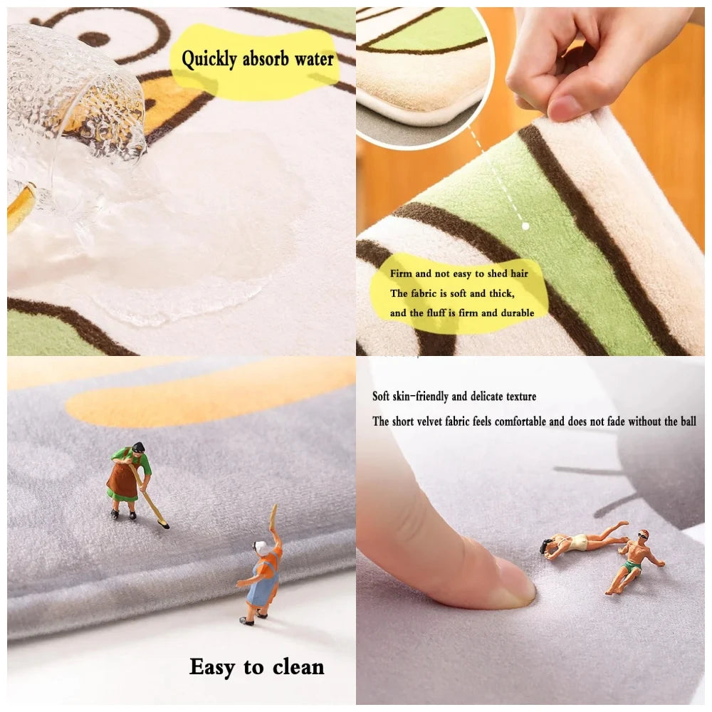 Motorcycle Y-YamAha-S Room Mats Anti-slip Absorb Water Long Strip Cushion Bedroon Mat Household Carpets