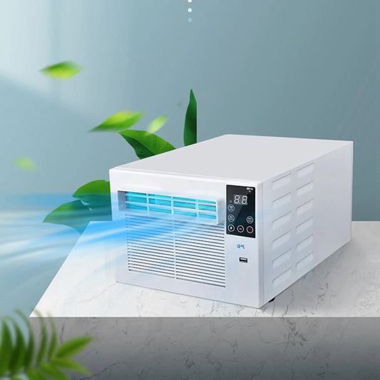 Portable Air Conditioner Remote Control Touch Air Cooler for Outdoor Camping Car Kitchen 280W Remote Control Air Cooler