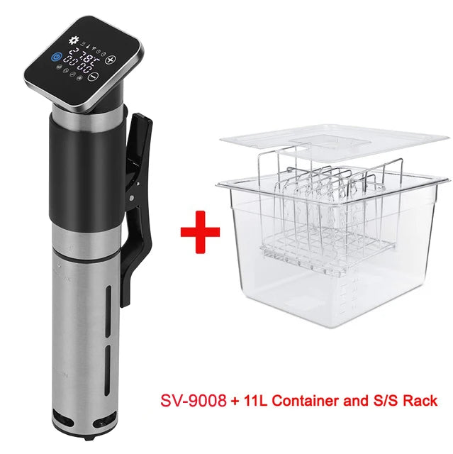 BioloMix 5th Generation Smart Sous Vide Machine WiFi Enabled Stainless Steel IPX7 Waterproof with APP Control Thermal Circulator